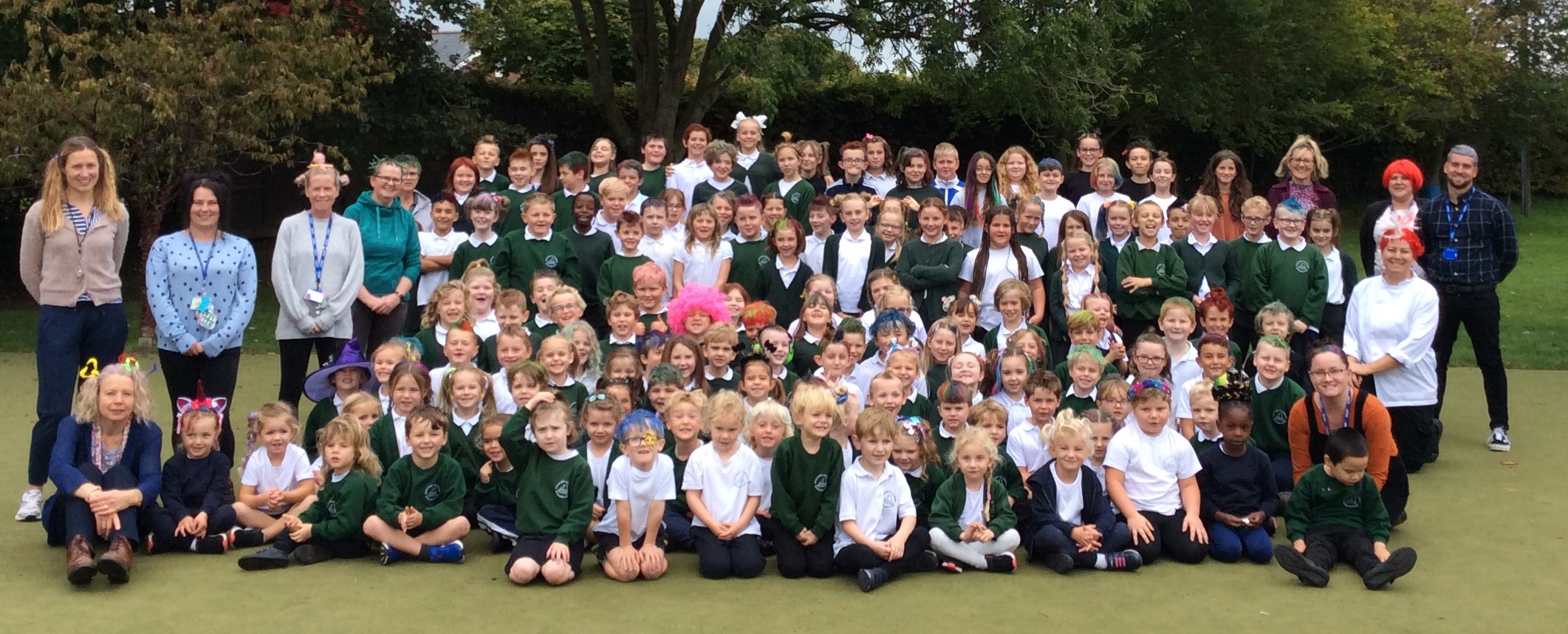 Shalfleet Crazy Hair Day